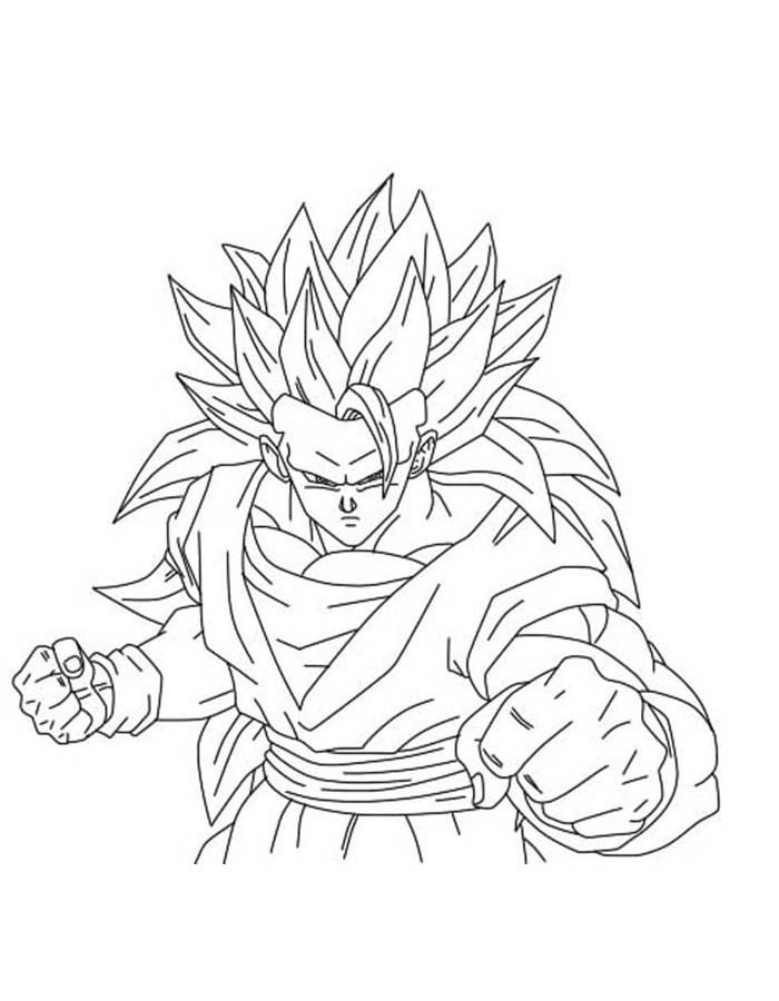 Colorindo a Força do Super Saiyajin