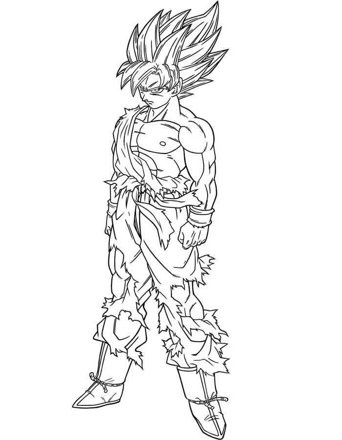 Colorindo a Força do Super Sayajin
