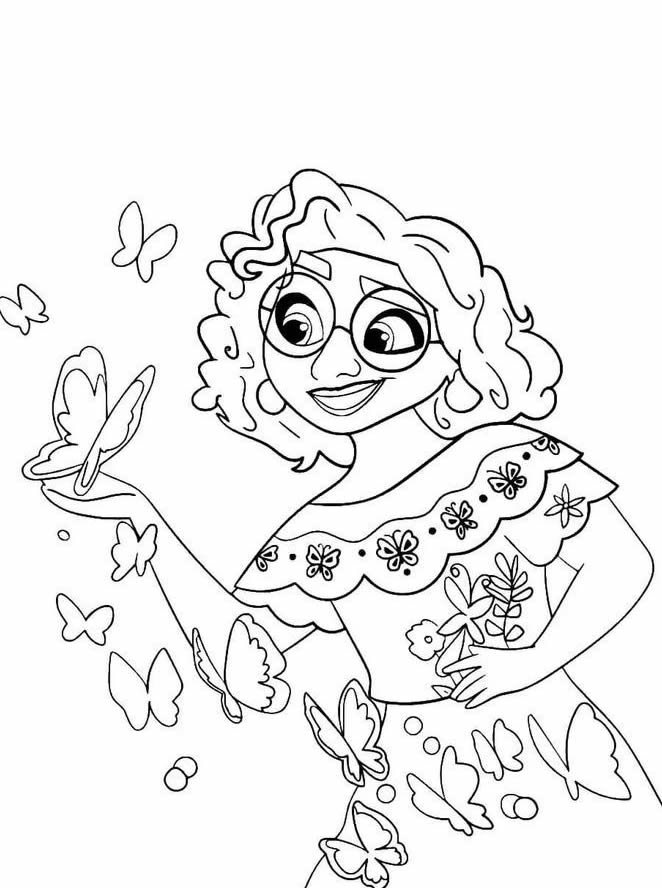 Colorindo a Magia de Encanto