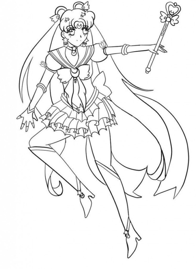 Colorindo a Magia de Sailor Moon
