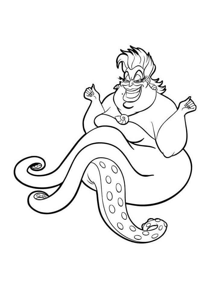 Colorindo a Magnífica Ursula