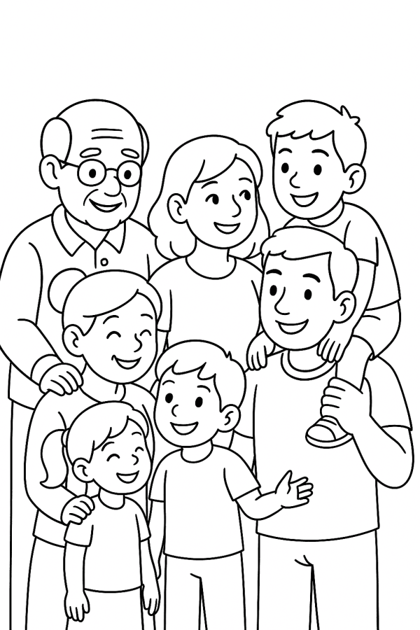 Colorindo a Alegria em Família