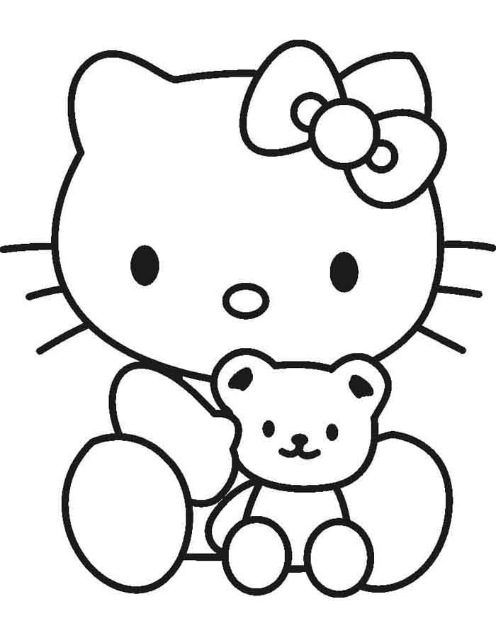 Colorindo a Amizade de Hello Kitty
