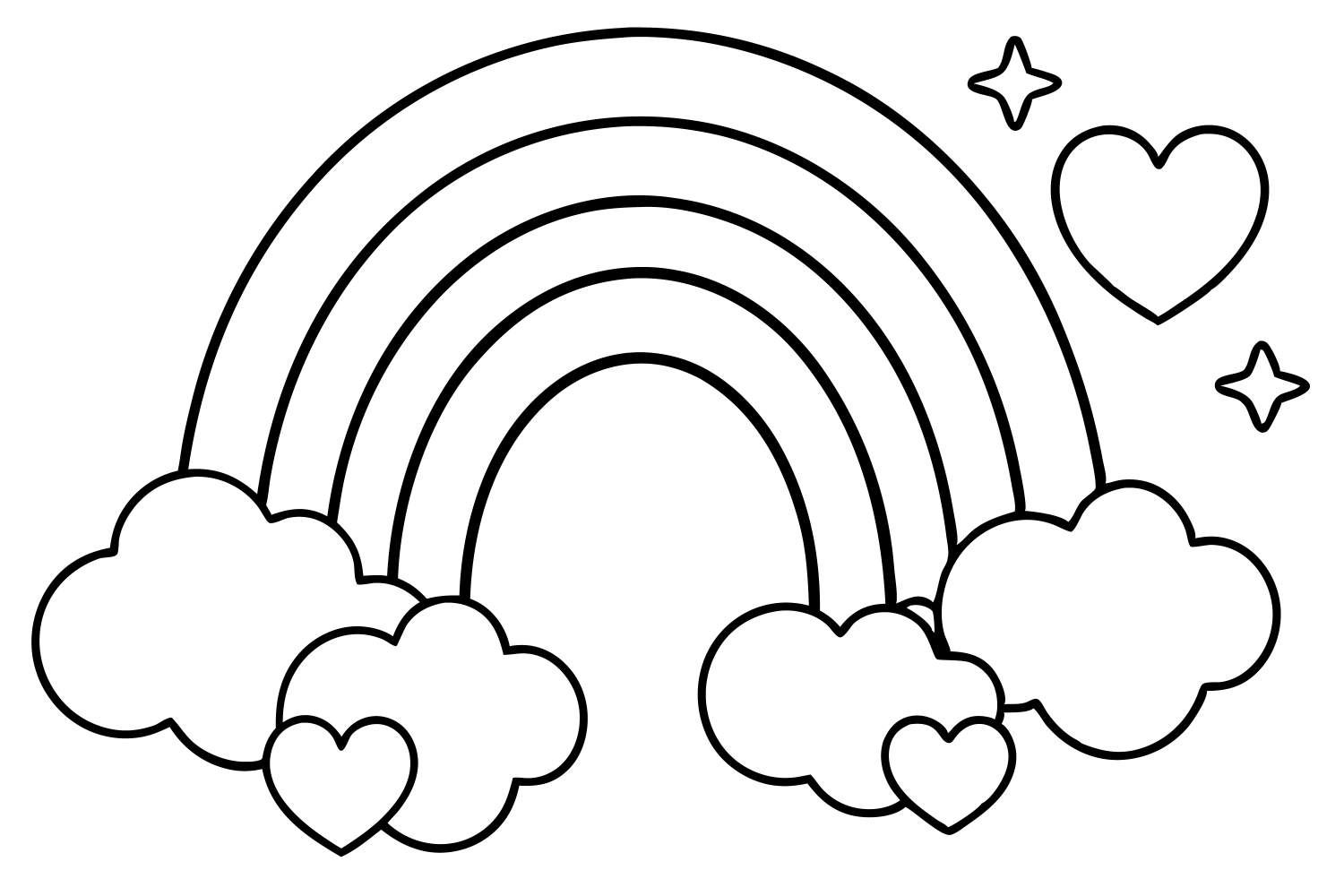 Colorindo Arco-Íris Encantado