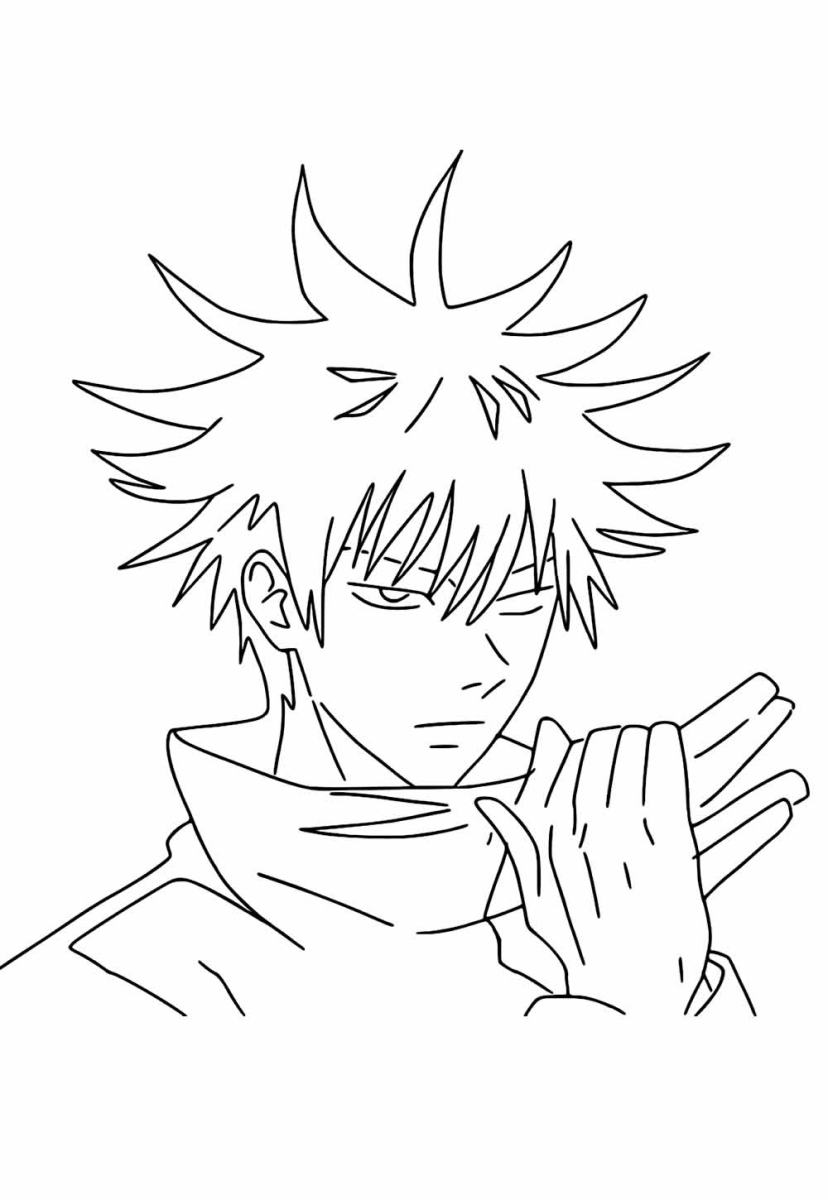Colorindo a Aura de Jujutsu