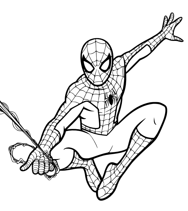 Colorindo Aventura com o Herói da Teia