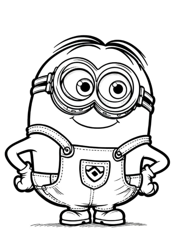 Colorindo a Aventura dos Minions