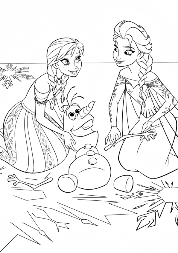 Colorindo Aventuras em Arendelle