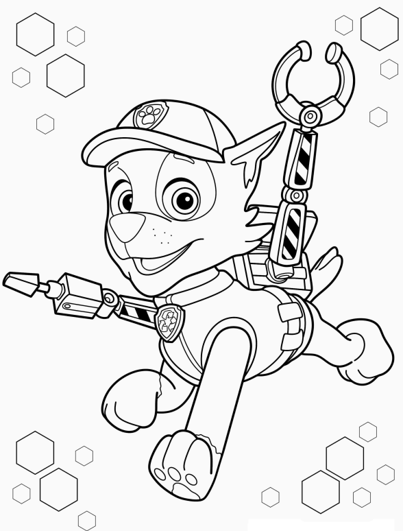 Colorindo Aventuras com o Patrulha Canina