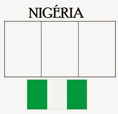 Colorindo a Bandeira da Nigéria