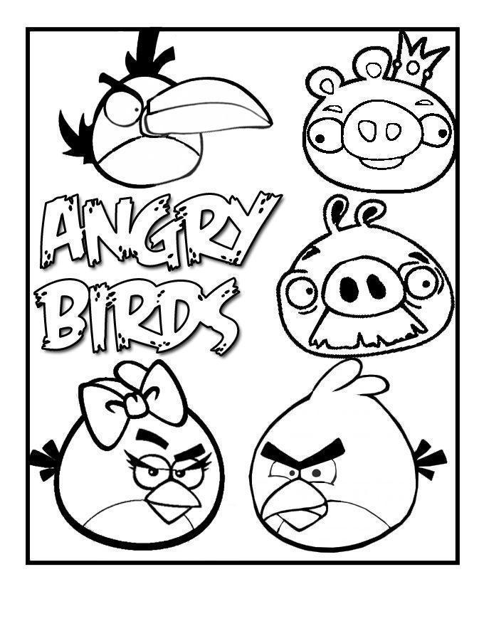 Colorindo com Angry Birds