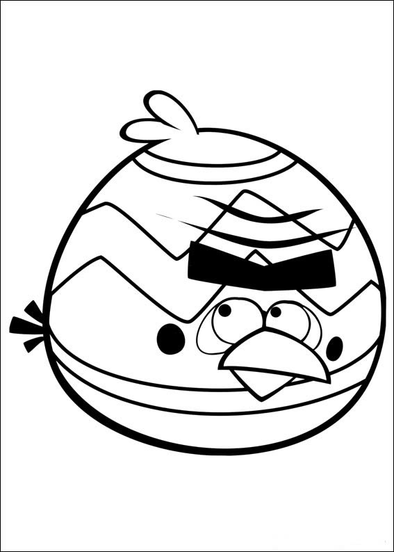 Colorindo com o Angry Bird