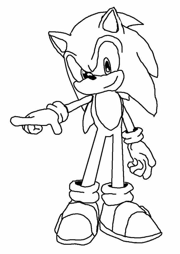 Colorindo com Sonic, o Ouriço