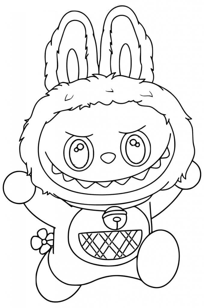Colorindo o Criativo Monstinho Maluco