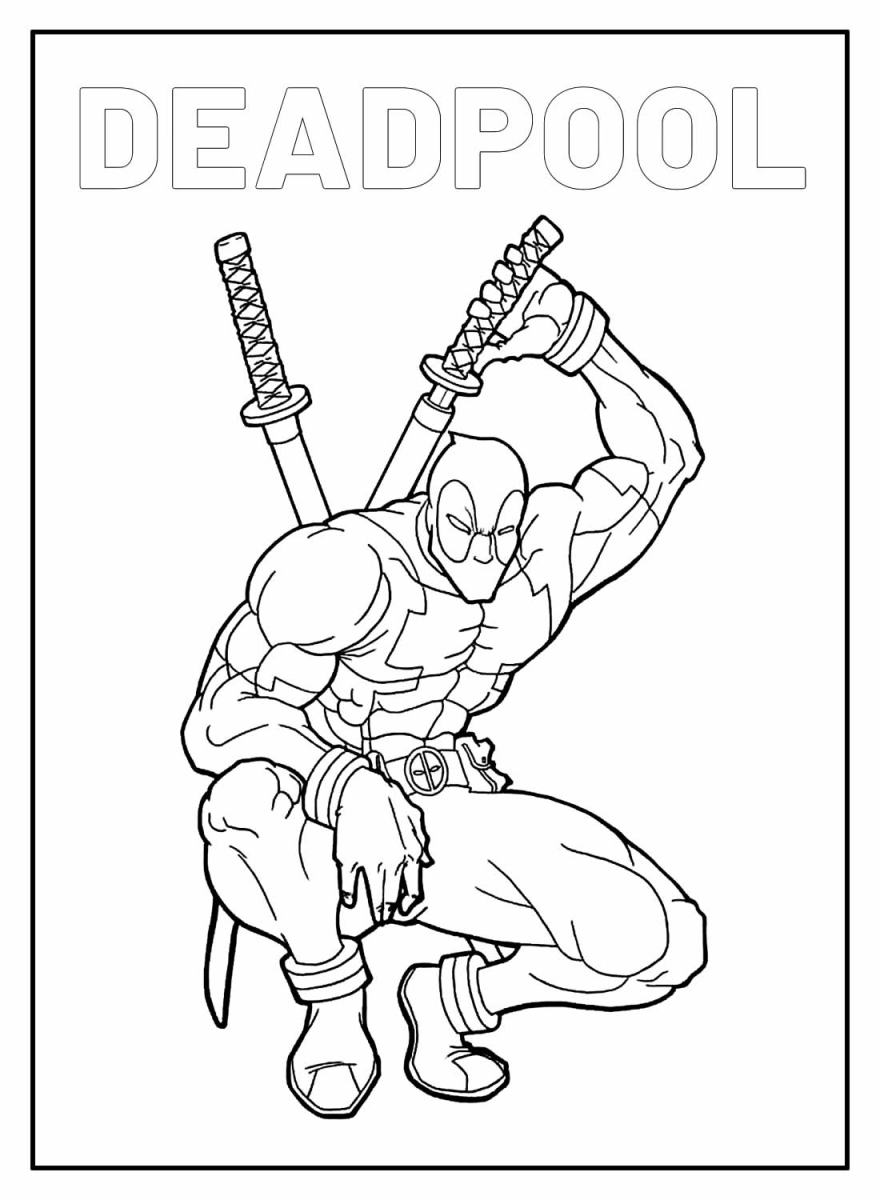 Colorindo Deadpool: O Mercenário Tagarela