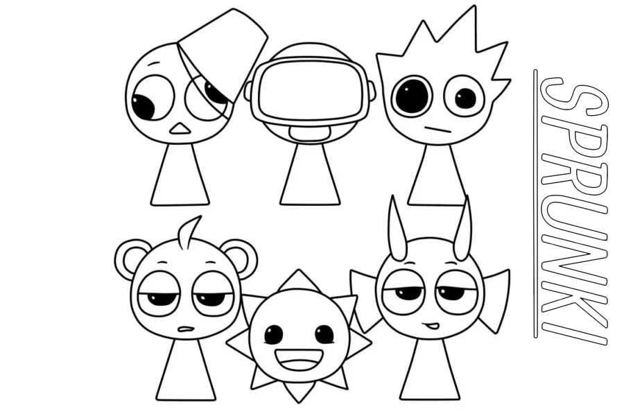 Colorindo a Diversão dos Personagens Sprunki