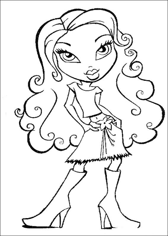Colorindo a Elegância das Bratz