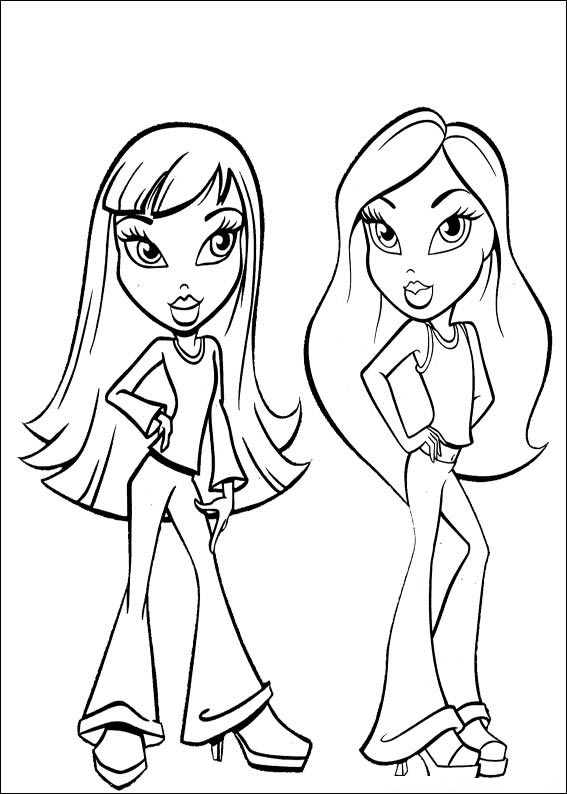 Colorindo o Estilo das Bratz
