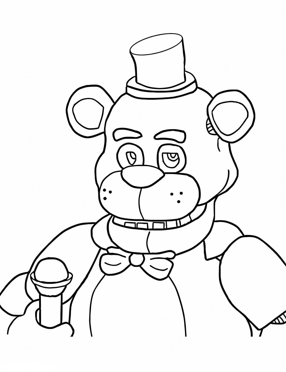 Colorindo Freddy Fazbear: O Astro do Show