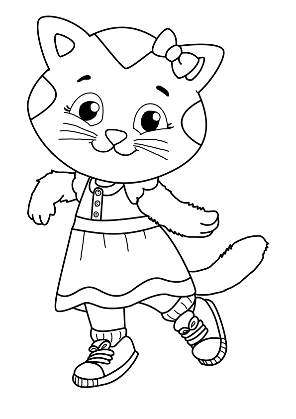 Colorindo com a Gatinha Katerina