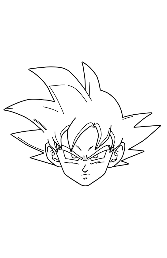 Colorindo Goku: O Guerreiro Saiyajin