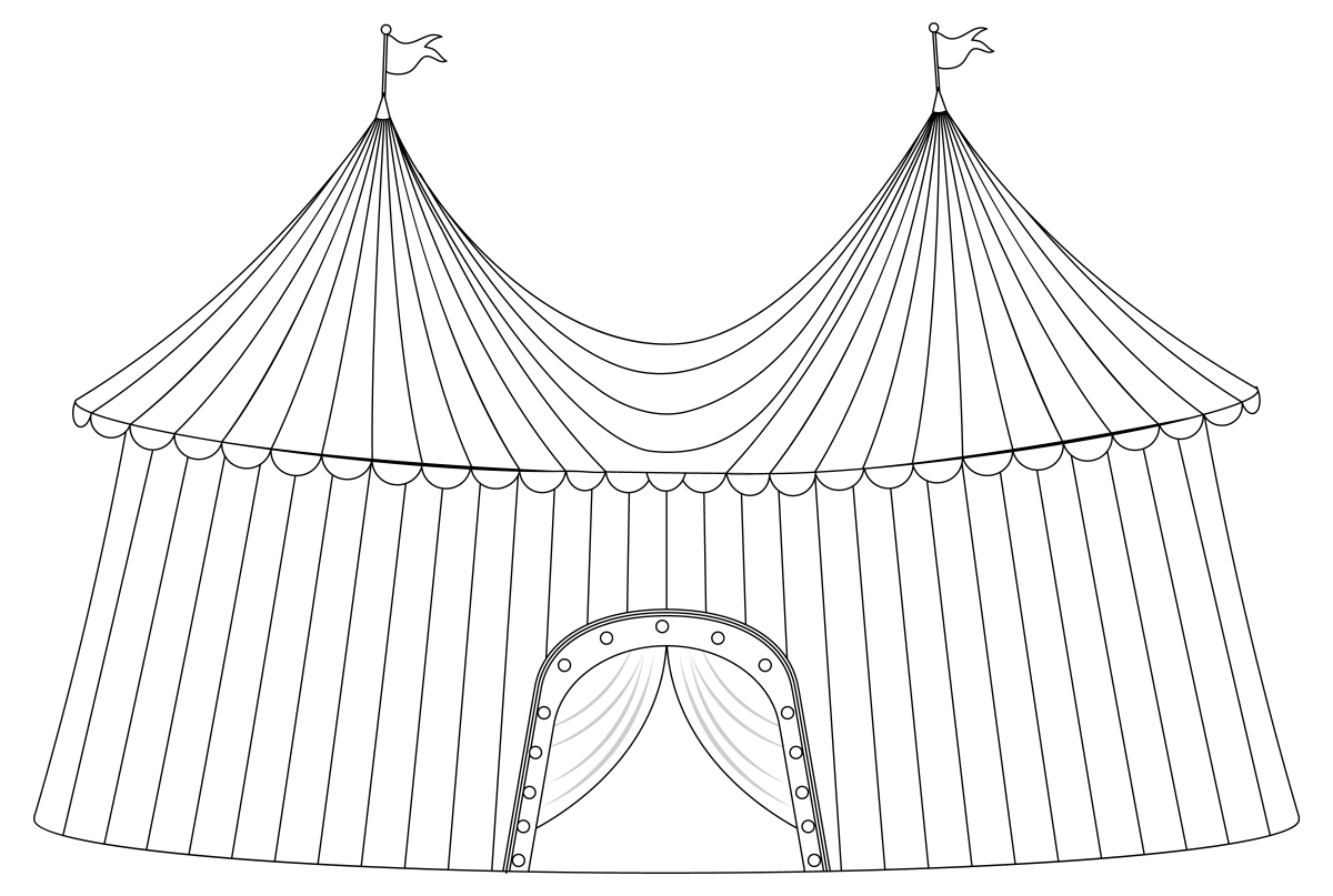 Colorindo o Grande Circo