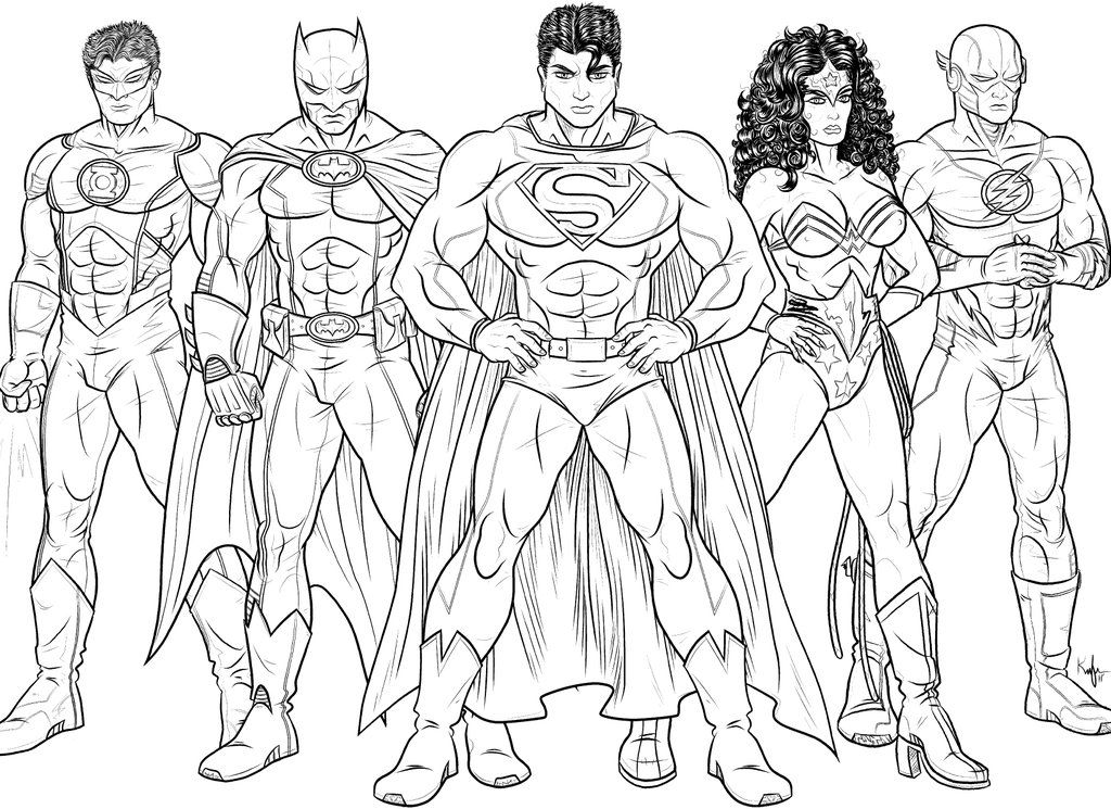 Colorindo os Heróis Icônicos da Liga da Justiça