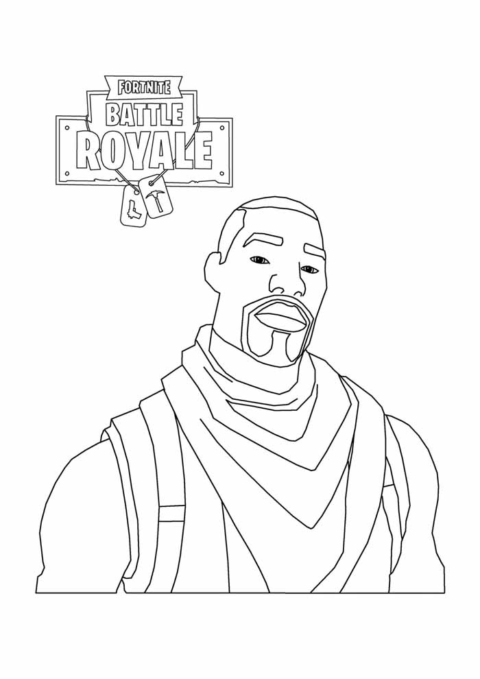 Colorindo o Icônico Líder Fortnite