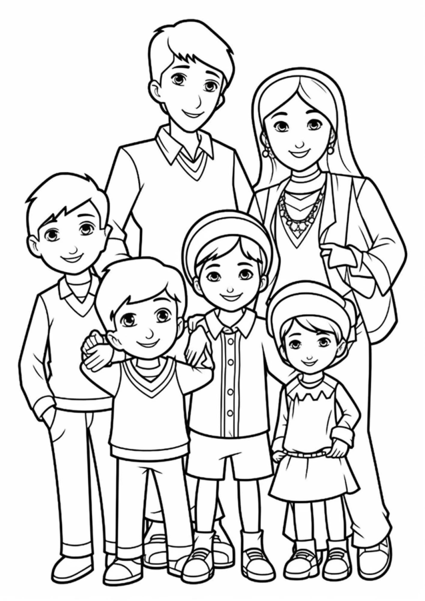 Colorindo Laços Familiares