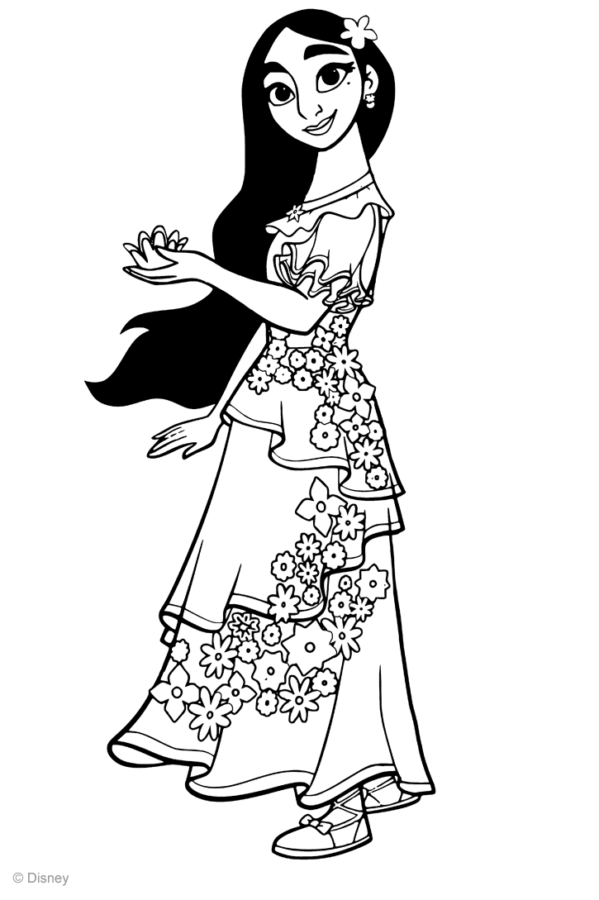 Colorindo a Magia de Isabela Madrigal