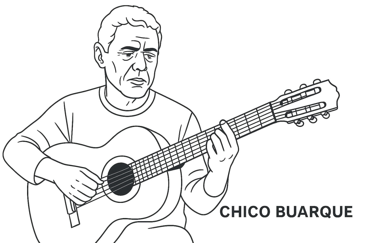Colorindo a Melodia de Chico Buarque