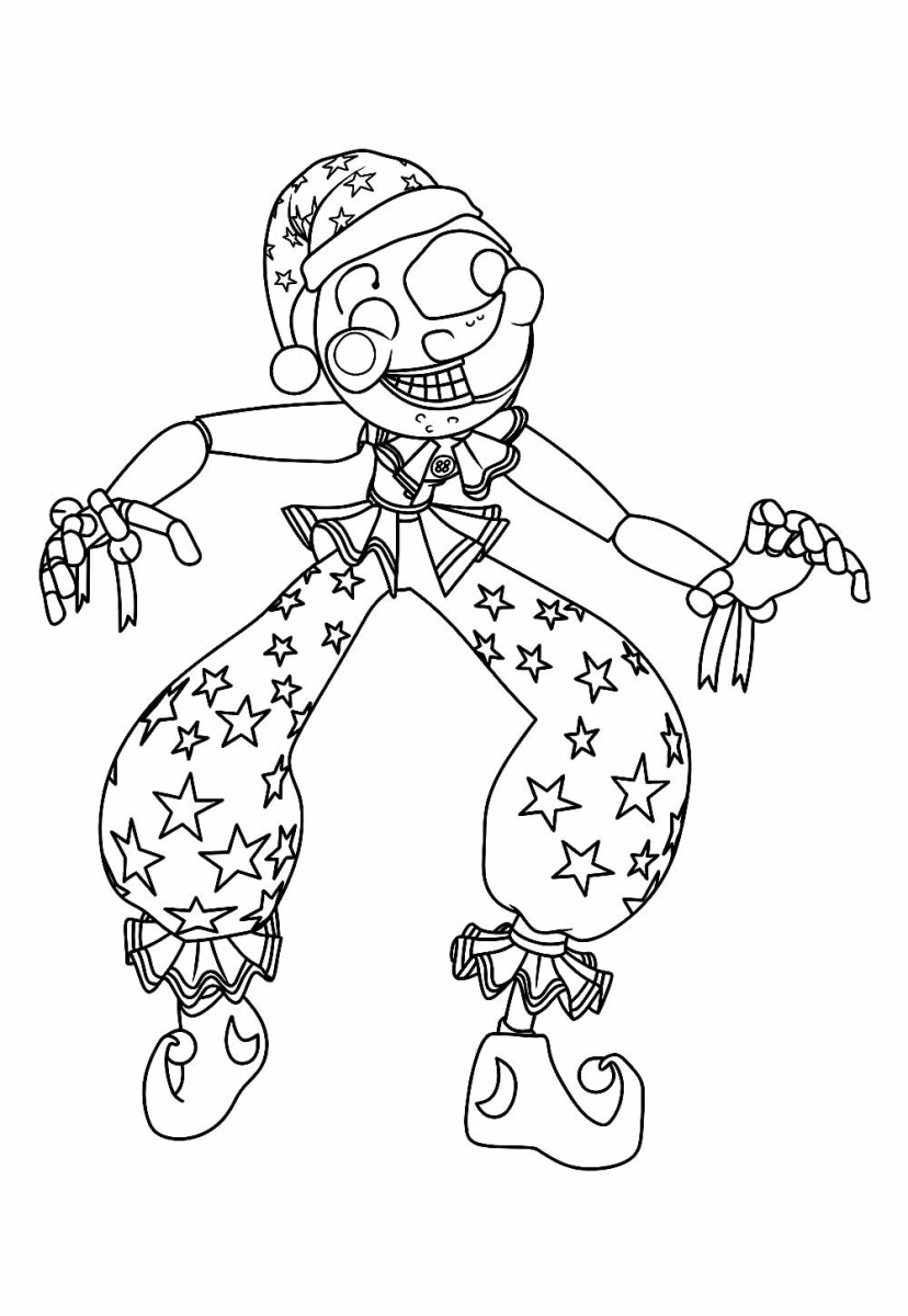 Colorindo o Misterioso Animatrônico de FNAF