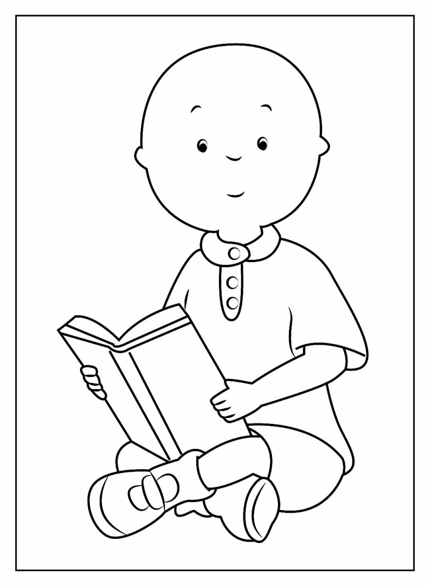 Colorindo o Mundo de Caillou