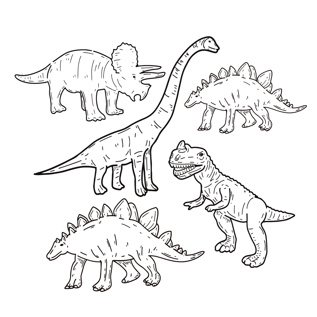 Colorindo o Mundo dos Dinossauros