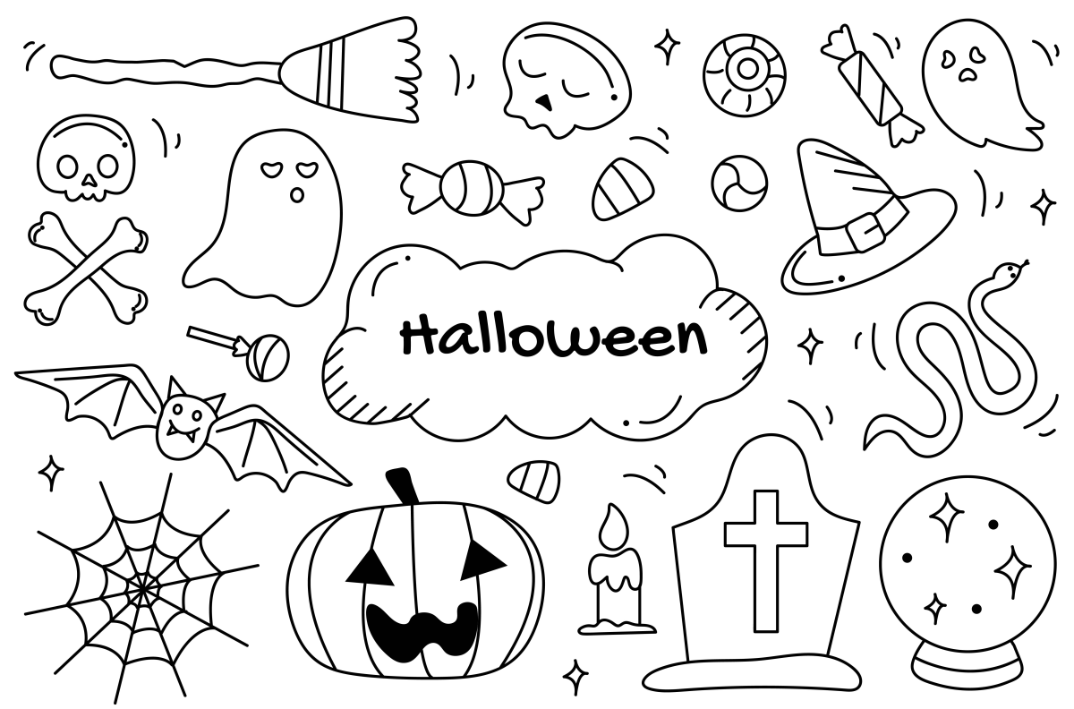 Colorindo o Encanto do Halloween