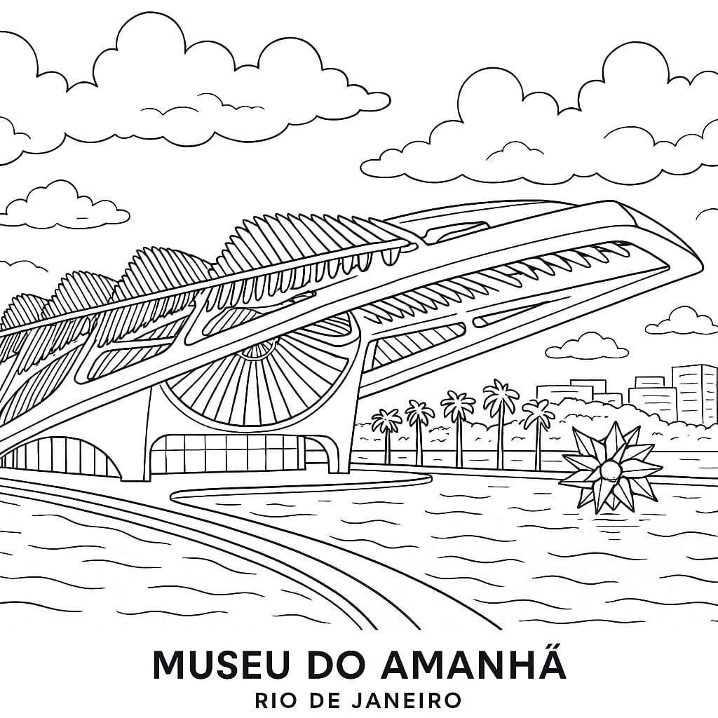 Colorindo o Futuro no Museu do Amanhã