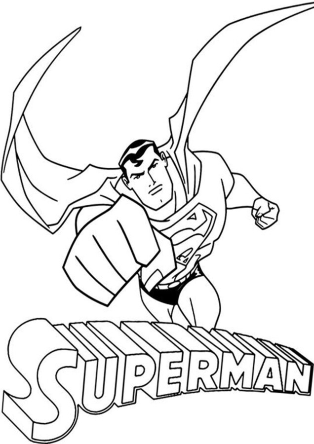 Colorindo o Herói: Superman em Ação
