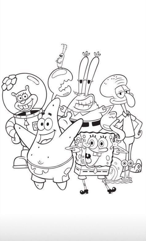 Colorindo o Mundo de Bob Esponja