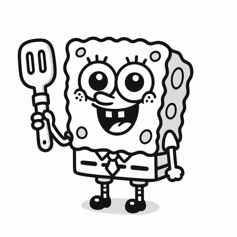 Colorindo o Mundo do Bob Esponja