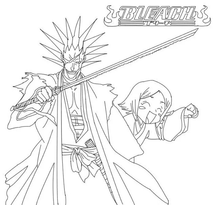 Colorindo os Guerreiros de Bleach