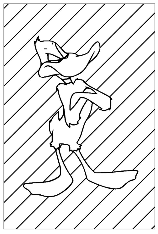 Colorindo Patolino: Um Ícone dos Desenhos Animados