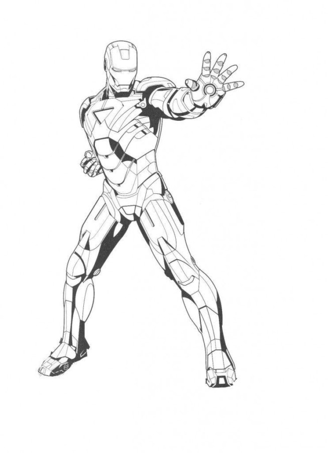 Colorindo o Poder do Homem de Ferro