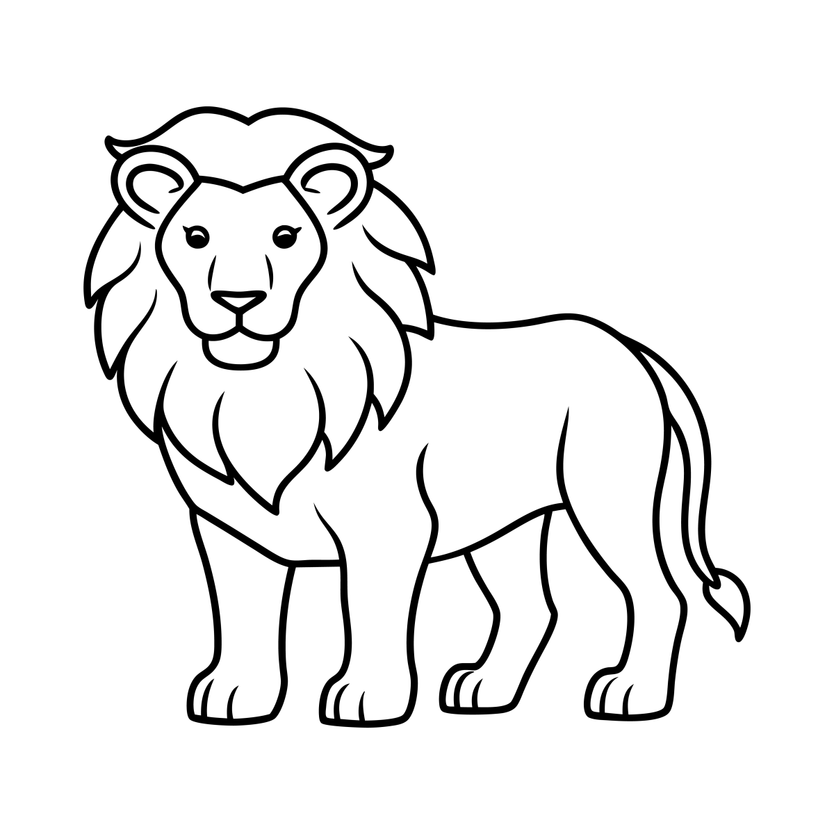 Colorindo o Rei da Savana