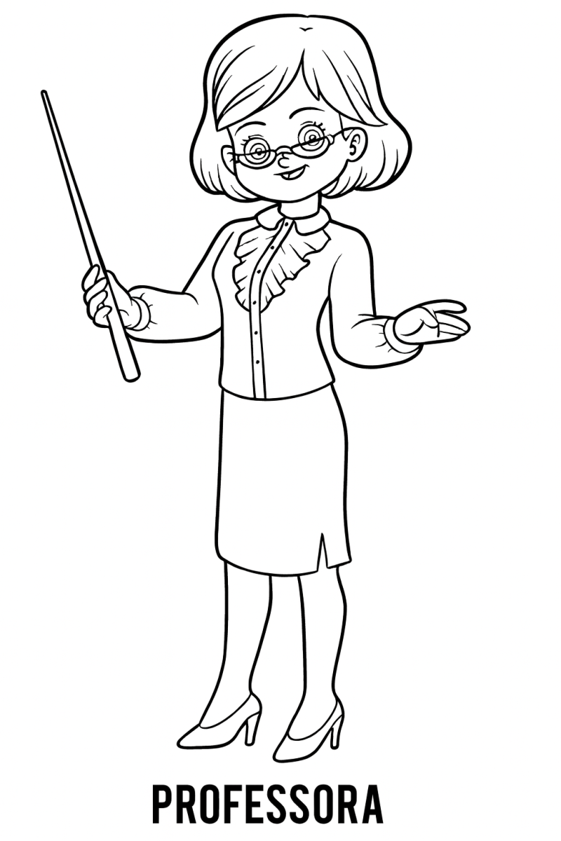Colorindo a Sabedoria da Professora