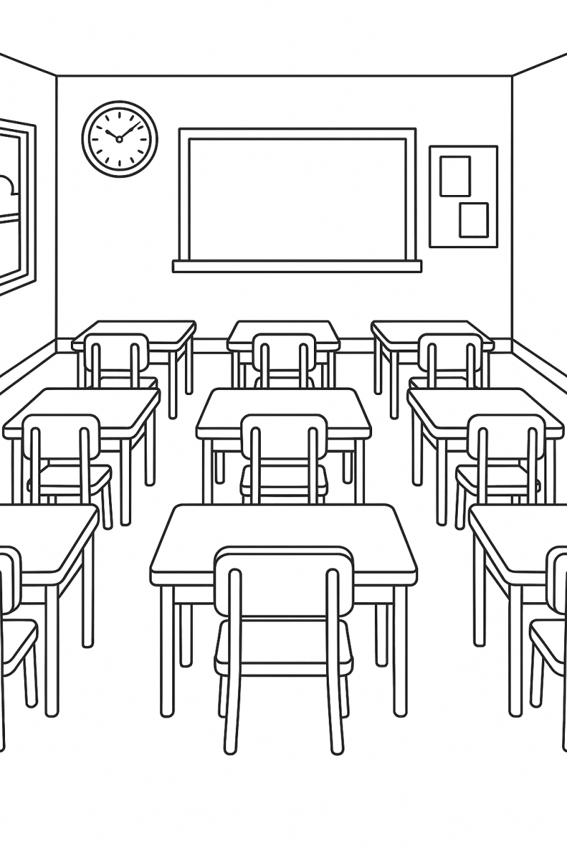 Colorindo a Sala de Aula