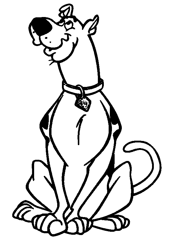 Colorindo Scooby-Doo em Ação