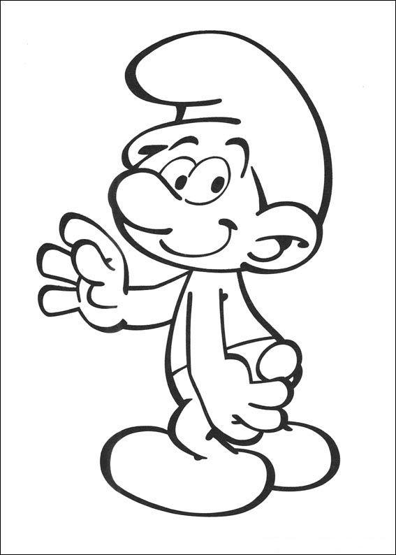 Colorindo o Charmoso Smurf