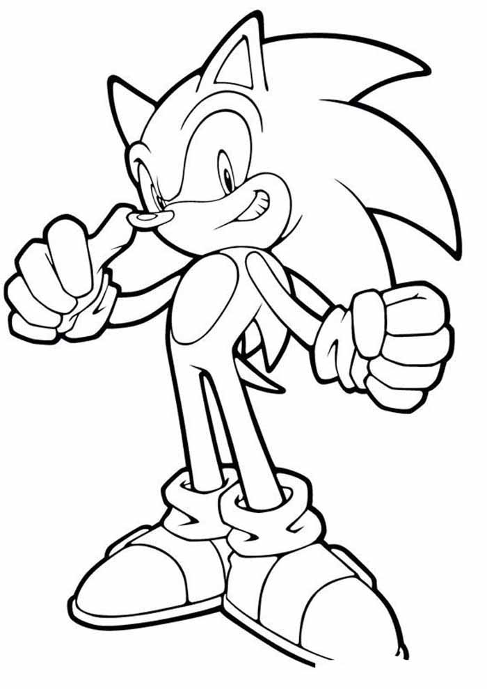 Colorindo Sonic: O Ouriço Supersônico
