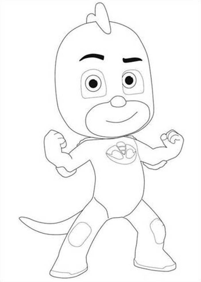 Colorindo o Valente PJ Mask