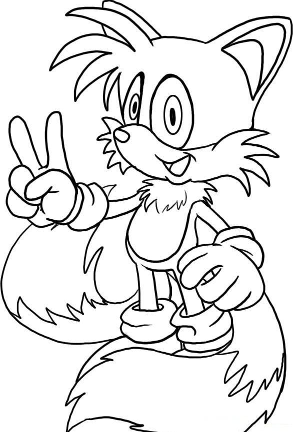 Colorindo Aventuras com Tails